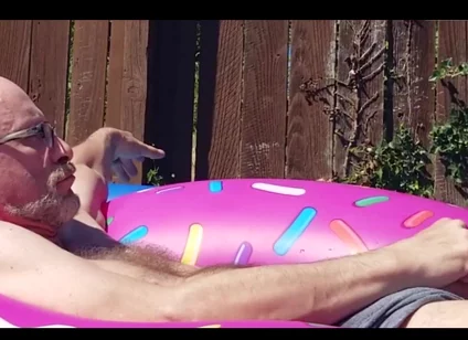Jacking in the Pool by the Church