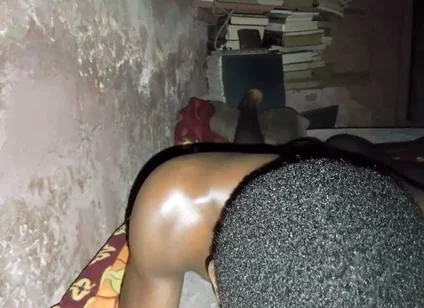 Watch How the African Black Guy Cum