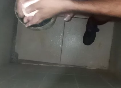 Slim Guy Takes His Shower to Masturbate