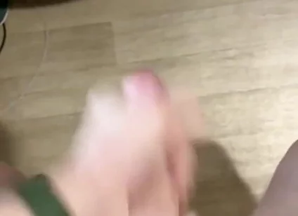 Solo Cumming. Big Load and Huge Mess
