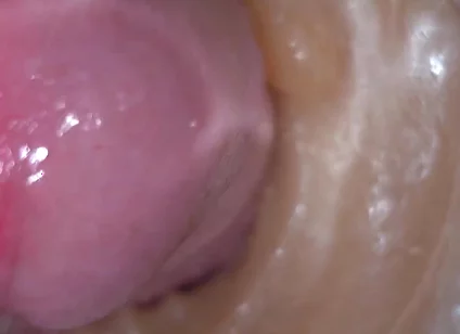 Breastfeeding Breathless with Cream Pumping Deep