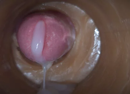 Breastfeeding Breathless with Cream Pumping Deep