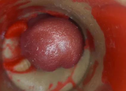 Deep Thrusts Trigger Feverish Cum Inside Without Sperm's Trace