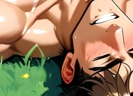 Intense Oral Sex Outdoors in the Park Garden with an Unknown Stranger From the Website.