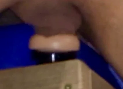 Breeding My Fleshlight, Deep Pulsating Cumshot, View From Behind