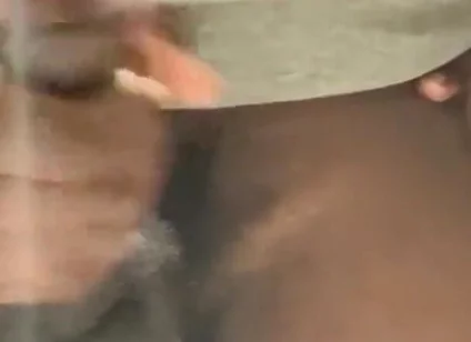 Swinging Stroking Slapping My BBC Cumming Hard