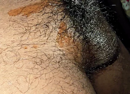 First In The Morning Black Mole Dick Get Oil Fap Massage
