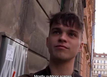 College Guy Strips For Fast Cash And Surprises Everyone By Taking A Cock Deep In His Mouth