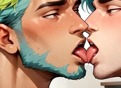 The Teal-haired Muscle Lover Fills the Office Orgy Quota with His Freshest Honey - Wow, First-time XXX!