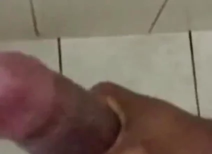 Slowly Motion Jerking off in the Shower Cumming Hard