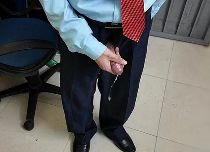 Teacher Boss Milking in the Office