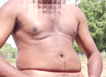 Outdoor Field Nude - Sexy Indian Young Man Acting Funny Masturbating