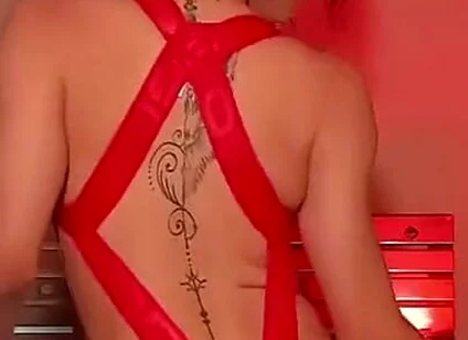 Femboy Burning with Desire and Showing off Her Sensual Body