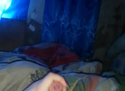 Masturbating