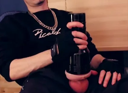 Chav Fleshlight Fuck and Smoke