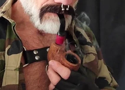 Ex Mil Dad in Camo Gear