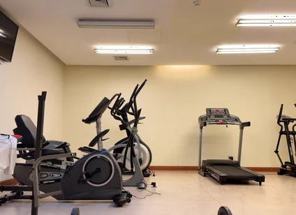 Training Naked in the Hotel Gym