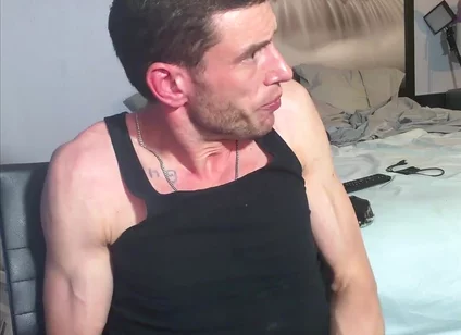 Big Load at the End, Intense Eyes Facial Expression Throughout