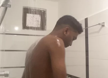 Sri Lankan Teen Boy Showered