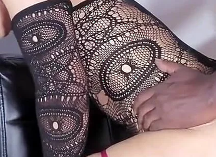 Sissy Femboy Slut Begs Horny Brunette to Destroy Her Anus with Her Giant Black Cock