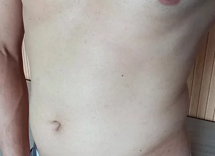 White Boy Shows Chests
