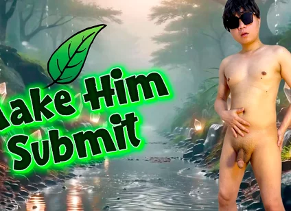 A Cock Sucker Challenged His Friend to Wrestle and Submit to Him