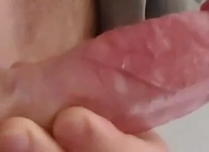 Milking My Cock with a Ring on My Balls