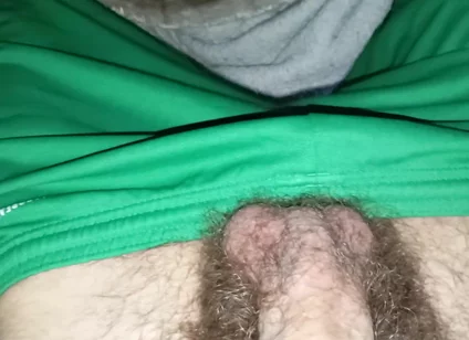 Spectacular Playful Cumshot of Esta Bonita Huge Cock Recorded with the Mobile Phone in the Dark
