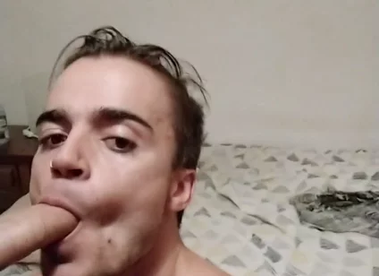 My Friend Sucks My Dick and Swallows My Cum