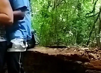 Passenger Caught the Bus Driver in the Woods