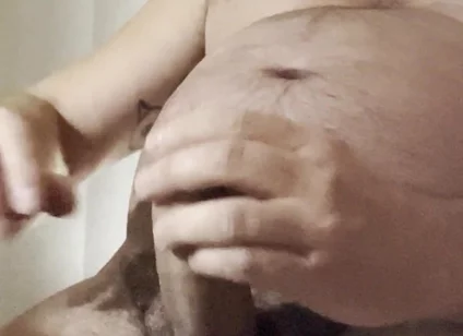 Hairy Stepdaddy Bator, Hot Cheesy Wank & Cum