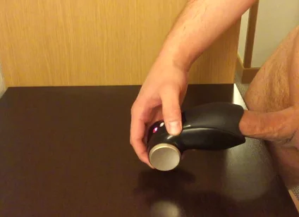 Triple Cumshot in My Hotel Room Using Fun Factory Glans Vibrator