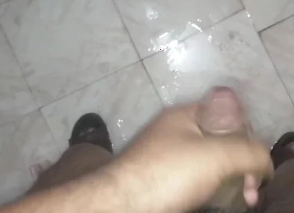 Young Desi Boy Masturbates in Washroom