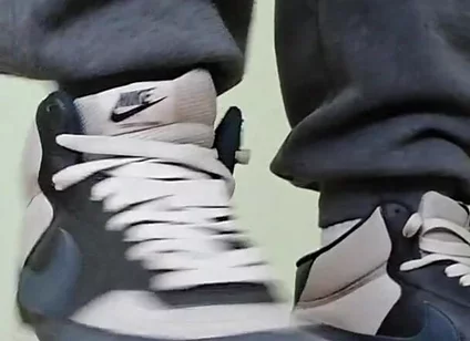 Nike Sneakers on My Feet