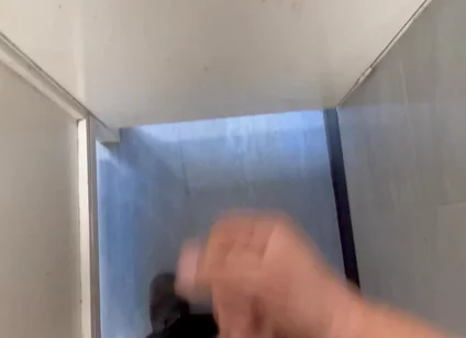 Wanking in Toilet