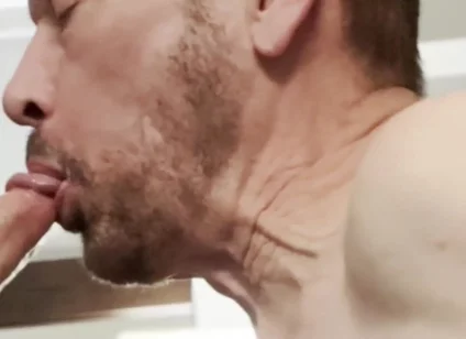 Stepdaddy Get Sucked and Fucked Two Loads of Cum