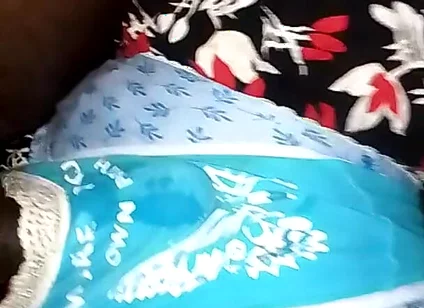 They Hit the Panties of the Stepsister Next Door and Put Things on Them