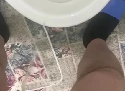 Turkish Hairy Cock Pee Video