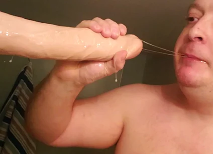 Facefuck, Deepthroat, Huge King Cock, 11 Inch Dildo, Huge Bulge