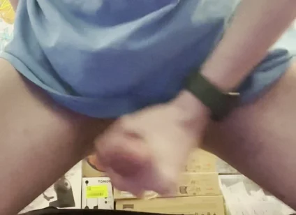 Jerking off Hardcore. Intensive, Fast Masturbation - Horny Twink