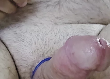 Close up Edging and Cum