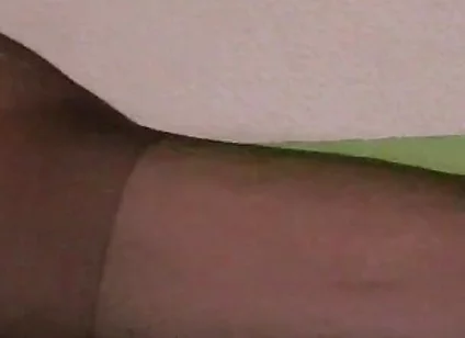 Black Pantyhose Hump Masturbation