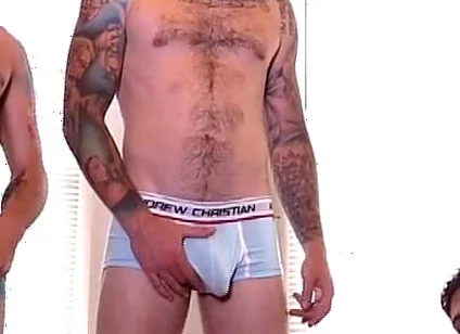 Ballbusting Underwear Bro Down