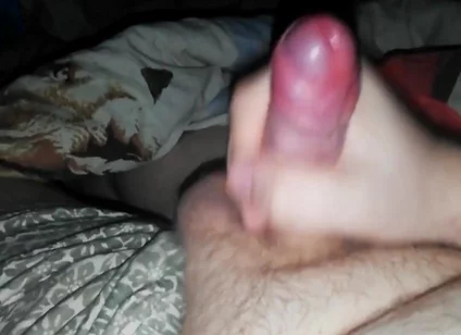 Masturbating