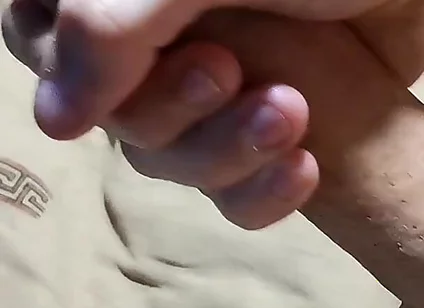 Huge Moaning Orgasm and Powerful Fountains of Sperm