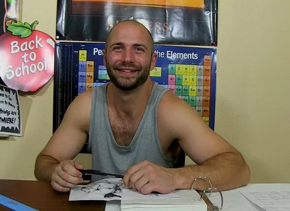 Interviewing Hunky David