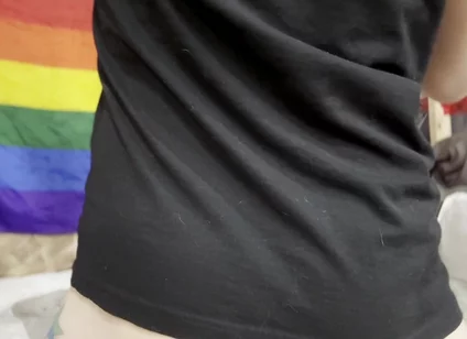 Close up of Dildo Anal Fucking Smooth Hole Gaping Open
