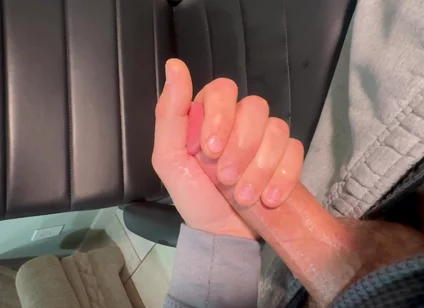 Powerful Cumshot After Edging and Moaning