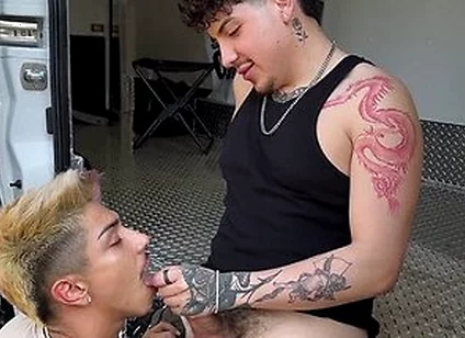 Sucking Big Uncut Cock Caught Public Latino Studs Cumdumpvan