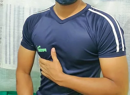Gay Muscular Indian Masturbates